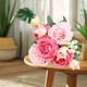 thumbnail image 4 of Ramo de flores de peonía de seda artificial para centros de mesa de boda nupcial Decoración del hogar, 4 of 6