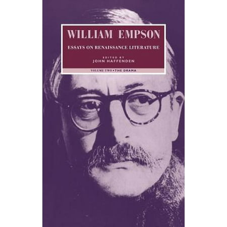 Sample English Essay William Empson Essays On Renaissance Literature Volume The Drama Science And Society Essay also How To Write An Application Essay For High School William Empson Essays On Renaissance Literature Volume The Apa Sample Essay Paper