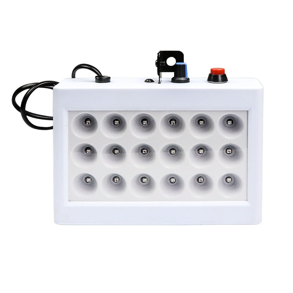 18 LEDs 9 Colors Room Strobe Light Box Disco Light Sound Auto Control