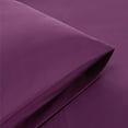 thumbnail image 5 of Cooling Pillow Cases Queen - Grey Viscose from Bamboo Pillowcase Set of 2, Cool Silk Pillowcases, Soft Chill & Breathable Pillow Covers with Envelope Closure, Gift for her, 20x30 inches Purple, 5 of 6
