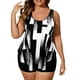 thumbnail image 2 of Tankini de talla grande, traje de baño conservador de dos piezas con estampado, traje de baño de dos piezas para mujer, trajes de baño tankini para mujer, traje de baño de 2 piezas para mujer, trajes, 2 of 6