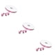 thumbnail image 5 of Cinta blanca para envolver regalos Advancent Cintas de poliéster Rosa roja 45m, 5 of 6