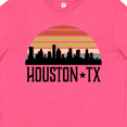 thumbnail image 4 of Inktastic Houston Texas Skyline Retro Youth T-Shirt, 4 of 5