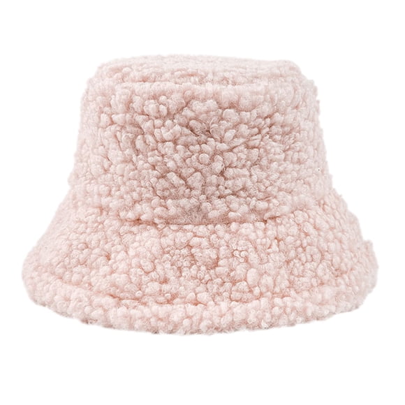 Outfmvch Winter Hats For Women Winter Hats For Men 2022 Winter Hat For Men Women Teddy Fleece Sports Hats Warm Winter Outdoor Travel Festival Gift Fisherman Hat Beanie Pink One Size
