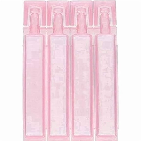 Saline Solution Tubes 5mL, 100 Count – Portable Single-Use, Ideal for Contact Lens Rinse