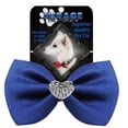 thumbnail image 1 of Crystal Heart Widget Pet Bowtie Blue, 1 of 1