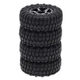 thumbnail image 4 of 4Paquetas de Ruedas Y Neumáticos Establecidos para Axial SCX24 90081 1/24 RC Piezas de , Negro B, 4 of 8