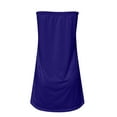 thumbnail image 4 of Homenesgenics Tank Tops for Women Plus Size Strapless Bandeau Tank Tops for Women Summer Solid Color Tube Casual Sexy off Shoulder Holiday Blouse Tops Blue L, 4 of 4