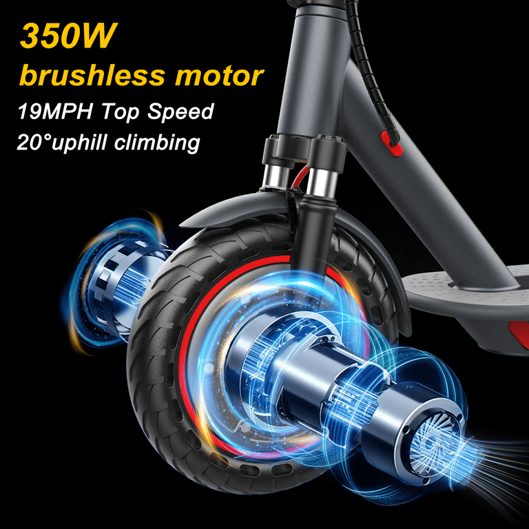 AOVOPRO AP07 350W 8.5' 19MPH Foldable Electric Scooter with Dual