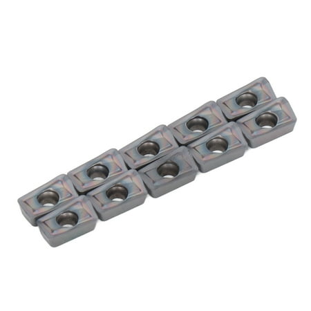

Lathe Inserts 10 Pcs Lathe Carbide Blades Fast Cutting Speed For Soft And Hard Wood