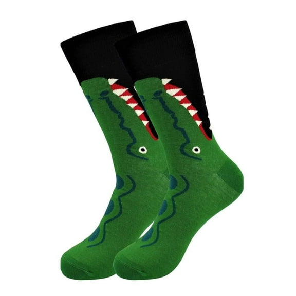Gator Snack Ankle Biter Socks (Three Sizes) Size: Adult Large