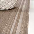 thumbnail image 3 of JONATHAN Y TUSCAN SUN 4 x 6 Area Rug, Lido Traditional Pinstripe Border - Beige/Cream, TSN210A-4, 3 of 9
