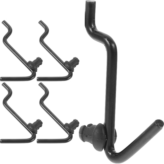 Nail Board Hook Peg Kits Heavy Duty Pegboard Iron Hooks for Jewelry No Punching 5 Pcs