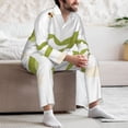 thumbnail image 7 of Daiia Hunting Frog for Men's Long-Sleeved Pajama Set – Soft & Comfortable Sleepwear Button-Up Pajamas Cozy Lounge Wear-X-Large, 7 of 7