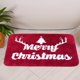 thumbnail image 4 of Xihbxyly Felpudo Navideño con Textura de Cachemira Sintética, Alfombra de Baño Festiva, Alfombra Acogedora con Efecto de Paraíso Invernal, Decoración Navideña (Juego de 4 Piezas), 4 of 6