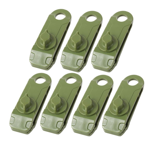 SouMaox Heavy Duty Tarp Clip Secure Grip Canvas Clamp Wind-Resistant Tie Buckle Fastener for Outdoor Camping Tents Awnings Covers