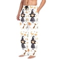 thumbnail image 2 of FORMRS Mens Pajama Pants with Pockets Sleepwear Lounge Bottoms Sizes S-2XL, White Magical Halloween Girl, 2 of 7