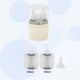 thumbnail image 2 of Conjunto de botellas de viaje portátil Unique Bargains de 2 piezas color beige, 2 of 6