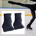 thumbnail image 1 of Calentadores de Piernas para Patinaje Artístico Que Se Usan sobre Las Botas: Modernos, Cómodos, Antideslizantes E Ideales para Actividades de Patinaje Sin diamantes de imitación L, 1 of 8