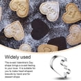 thumbnail image 4 of Molde para galletas, accesorios de modelado romántico, accesorio para hacer Sugarcraft, moldes para hornear galletas, herramientas de Herramientas y accesorios para hornear Lado izquierdo del corazón Bewildely HA062602-02B, 4 of 6
