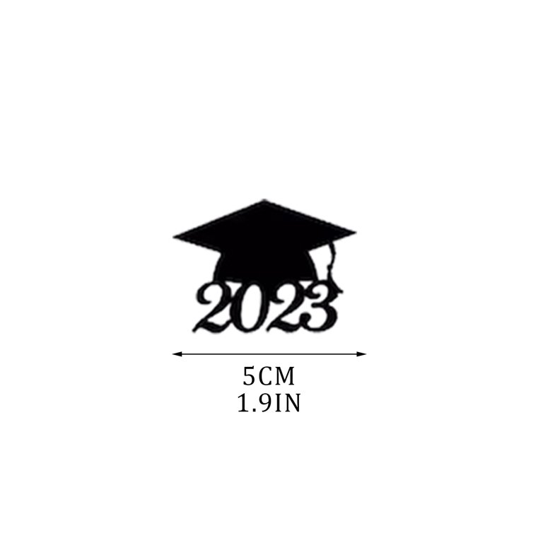 Graduation Cap Labels, Grad Cap Stickers