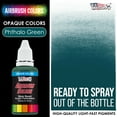 thumbnail image 2 of U.S. Art Supply 1-Ounce Opaque Phtalo Green Airbrush Paint, 2 of 8