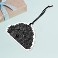 thumbnail image 5 of WIRESTER Set of 2pcs Acrylic Ready to Hang Ornament, Hanging Ornaments for Christmas Tree Holidays Party Home Office Xmas Tree Decoration Gift - Brown Toy Poodle & Black Toy Poodle, 5 of 7