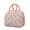 Rose-gold-1, variant on Boho-Inspired Thermal Lunch Bag Featuring Summer Beach Palm Trees - Sturdy Build with Metal Zipper - Easy to Clean & Portable for On-the-Go Lifestyles