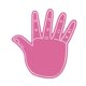 thumbnail image 2 of Guantes de mano de espuma s de Eva, de espuma , mano de porristas divertida y cómoda para juegos, reuniones atléticas, fiesta al rosa, 2 of 8
