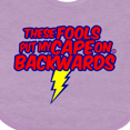 thumbnail image 4 of Inktastic These Fools Put My Cape on Backwards &reg; Boys or Girls Baby Bib, 4 of 4