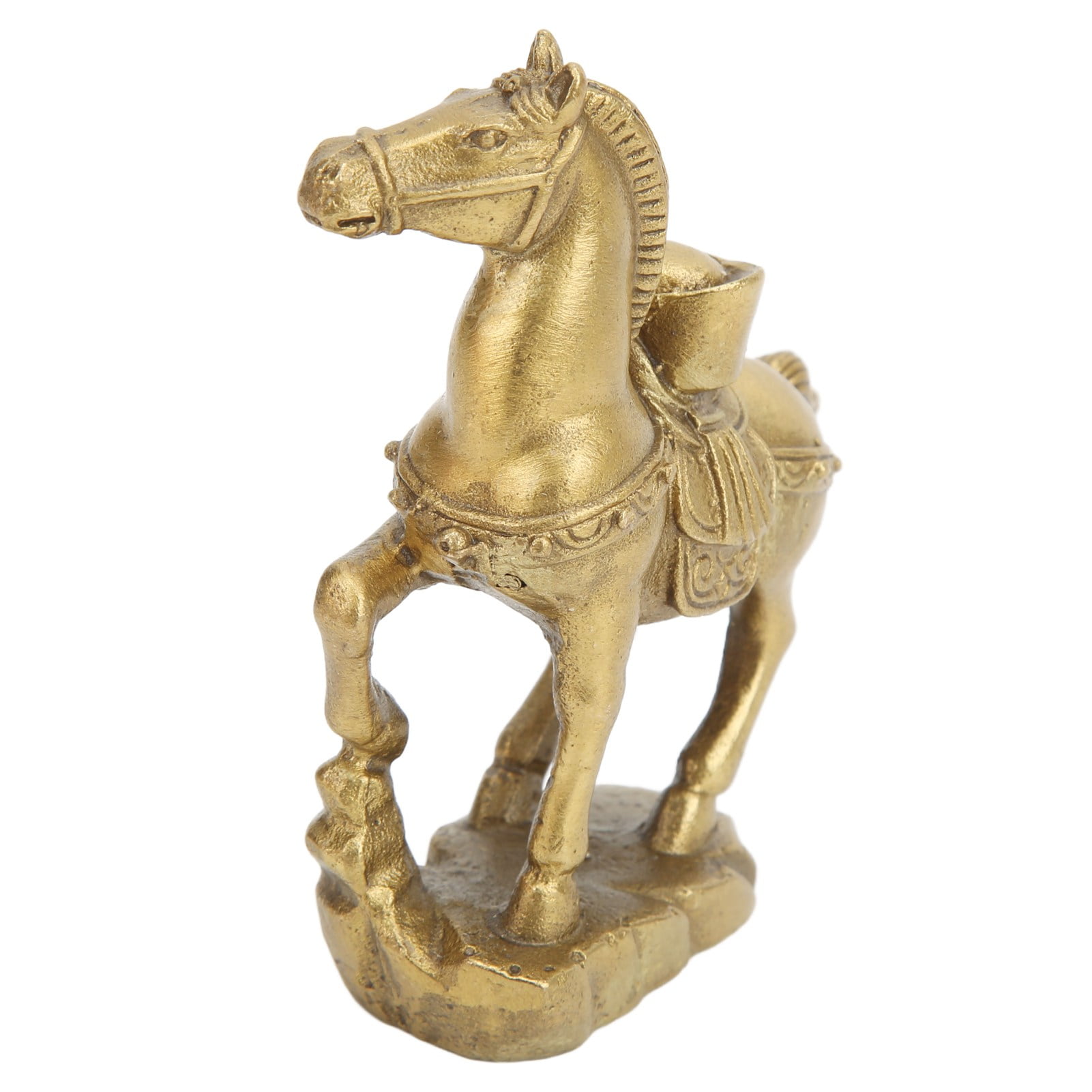 Brass Feng Shui Statue Chinese Horse Statue Brass Horse Sculpture