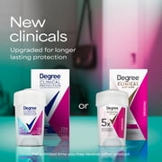 (3 pack) Degree Clinical Strength Antiperspirant Deodorant 96-Hour Sweat and Odor Protection Original Soft Solid 5x Types of Sweat, 1.6 oz