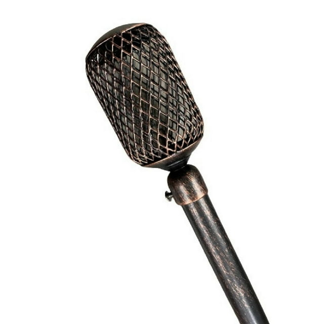 16/19Mm Metal Drape Pole Set (Annette - Black Copper) (28-48)