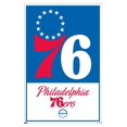 thumbnail image 1 of NBA Philadelphia 76ers - Logo 21 Wall Poster, 1 of 5