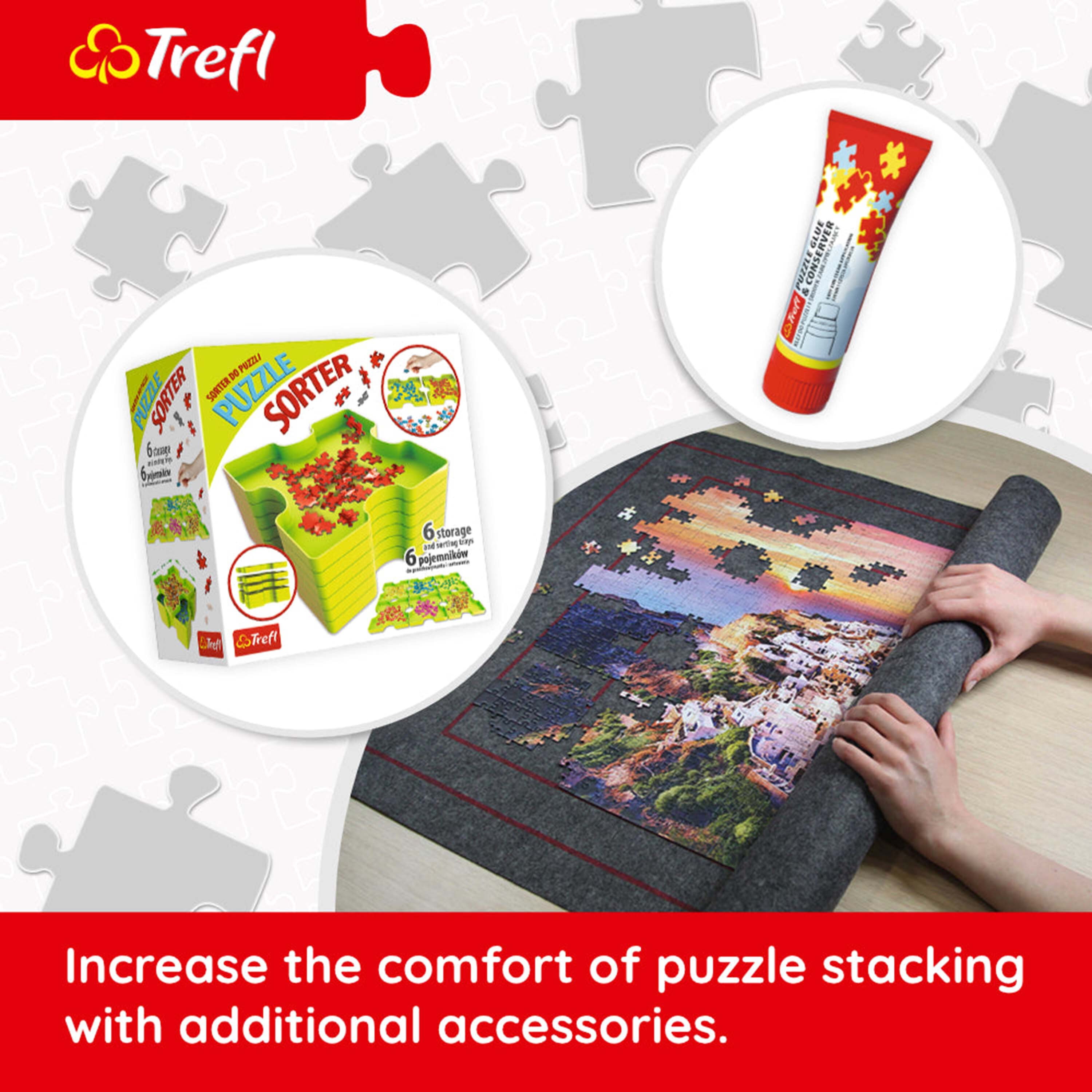 Trefl 1500 Piece Jigsaw Puzzle, Mount Fuji
