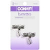 Conair Jeweled Dragonfly Barrette, 2 Pack