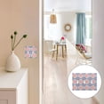 thumbnail image 7 of Yayeee Toggle Light Switch Wall Plate 3-Gang 6.37"x4.48" Decorative Outlet Cover, Mosaic Flowers Pattern, 7 of 7