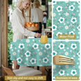 thumbnail image 5 of Pioneer Flower Floral Print Pattern Round Tablecloth 60 X 60 Inch, Wrinkle Resistant Wipeable Table Cloth for Kitchen Dining Picnic Patio Party, 5 of 6