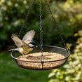 thumbnail image 4 of Naturace Bird Feeder Metal Mesh Outdoor Hanging Wild Birds Feeder For Garden Balcony Patio Birds Observation, 4 of 10