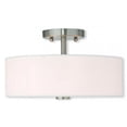 thumbnail image 1 of Livex Lighting Brighton 2 Light Ceiling Mount, 1 of 5