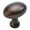 Dark Antique Copper, variant on Hickory Hardware P3054 Williamsburg 1-1/4" Traditional Rustic Farmhouse Classic Oval Egg