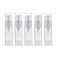 thumbnail image 2 of 5x 5ml Clear Vacuum Pump Bottle Cosmetic Lotions Container Tubes Dispenser, 2 of 6