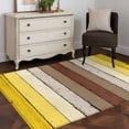 thumbnail image 3 of Brown Yellow Wood Area Rugs 4x6 ft Modern Vintage Wood Texture Rectangle Washable Rug Non Slip Indoor Carpet Absorbent Floor Mat for Living Room Bedroom Dining Room, 3 of 9