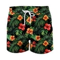 thumbnail image 5 of QATAINLAV Mens Casual Big and Tall Beach Swimsuit Shorts Hawaiian Tropical Graphic Board Shorts Summer Lightweight Quick Dry Swim Trunks with Pockets Multicolor XXXXXL Todays Sale, 5 of 7