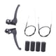 thumbnail image 3 of Freno de silla de ruedas,Reemplazo de frenos de silla de ruedas anti -deslizamiento,Accesorios de arbólogo de silla de ruedas Profesional,Conjunto de freno de mano de silla de ruedas de, 3 of 10