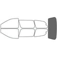 thumbnail image 2 of Rvinyl Window Tint Kit Compatible with Toyota Sienna 1998-2003 - Rear Windshield Precut Kit - 35%, 2 of 8