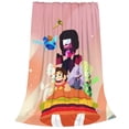 thumbnail image 4 of Steven Universe Cartoon Printing Throw Blanket, All Seasons Flannel Fleece Blanket, Soft & Warm Plush Blankets for Couch Sofa Bed Camping Travel, 40"x30", 4 of 9