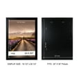 thumbnail image 4 of 212 Main SPF-2030P1-BK 20 x 30 in. Wood Picture Frame with Polished Plexiglass, Black, 4 of 8