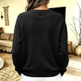 thumbnail image 4 of CBASIHI Womens Sweaters Long Sleeve Crew Neck Casual Pullover Fall Knit Tops XL, 4 of 6