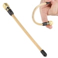 thumbnail image 4 of Antena de resorte flexible hembra dorada SMA VHF para radio walkie talkie Kenwood/Baofeng/Puxing/TYT, 4 of 10